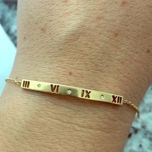 Atlas pierced bracelet w/ diamonds-Tiffany & Co.